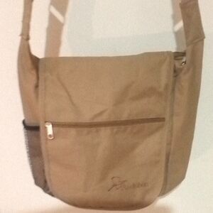 Khaki Messenger Bag